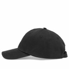 Drake's Men's Embroidered Flower Baseball Cap in Black 