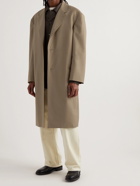 Lemaire - Oversized Canvas Coat - Brown
