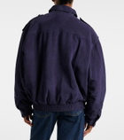 Blazé Milano Viva Charlie suede bomber jacket