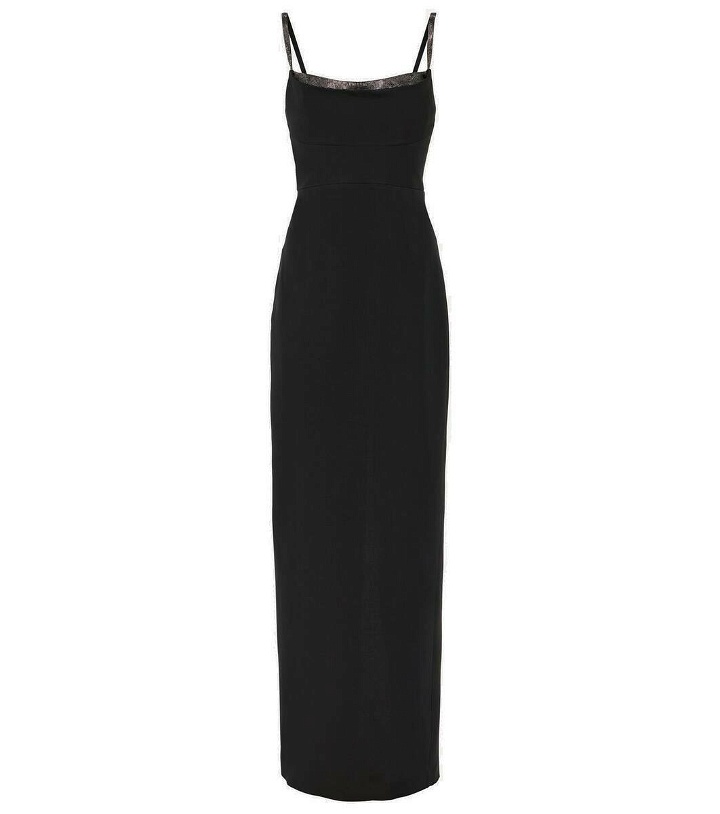 Photo: Roland Mouret Embellished wool and silk gown
