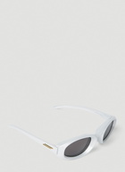 Bottega Veneta Arch Oval Sunglassses