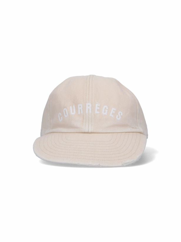 Photo: Courrèges Logo Baseball Cap