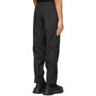 Juun.J Black Taffeta Outdoor Cargo Pants