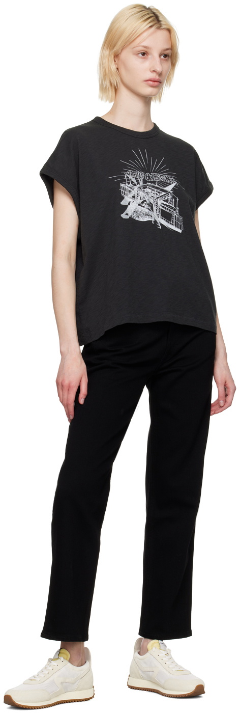 Rag & Bone - Harlow Pant in Marine wash main image 1