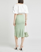 Ermanno Scervino Womens Midi skirt Light in Green