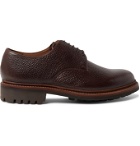 Grenson - Curt Full-Grain Leather Derby Shoes - Brown