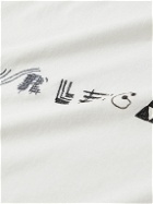 Our Legacy - Logo-Embroidered Cotton-Jersey T-Shirt - White