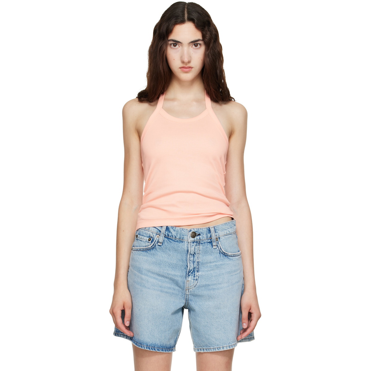 FLORE FLORE Pink Angie Tank Top