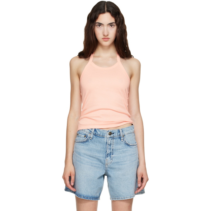Photo: FLORE FLORE Pink Angie Tank Top