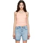 FLORE FLORE Pink Angie Tank Top