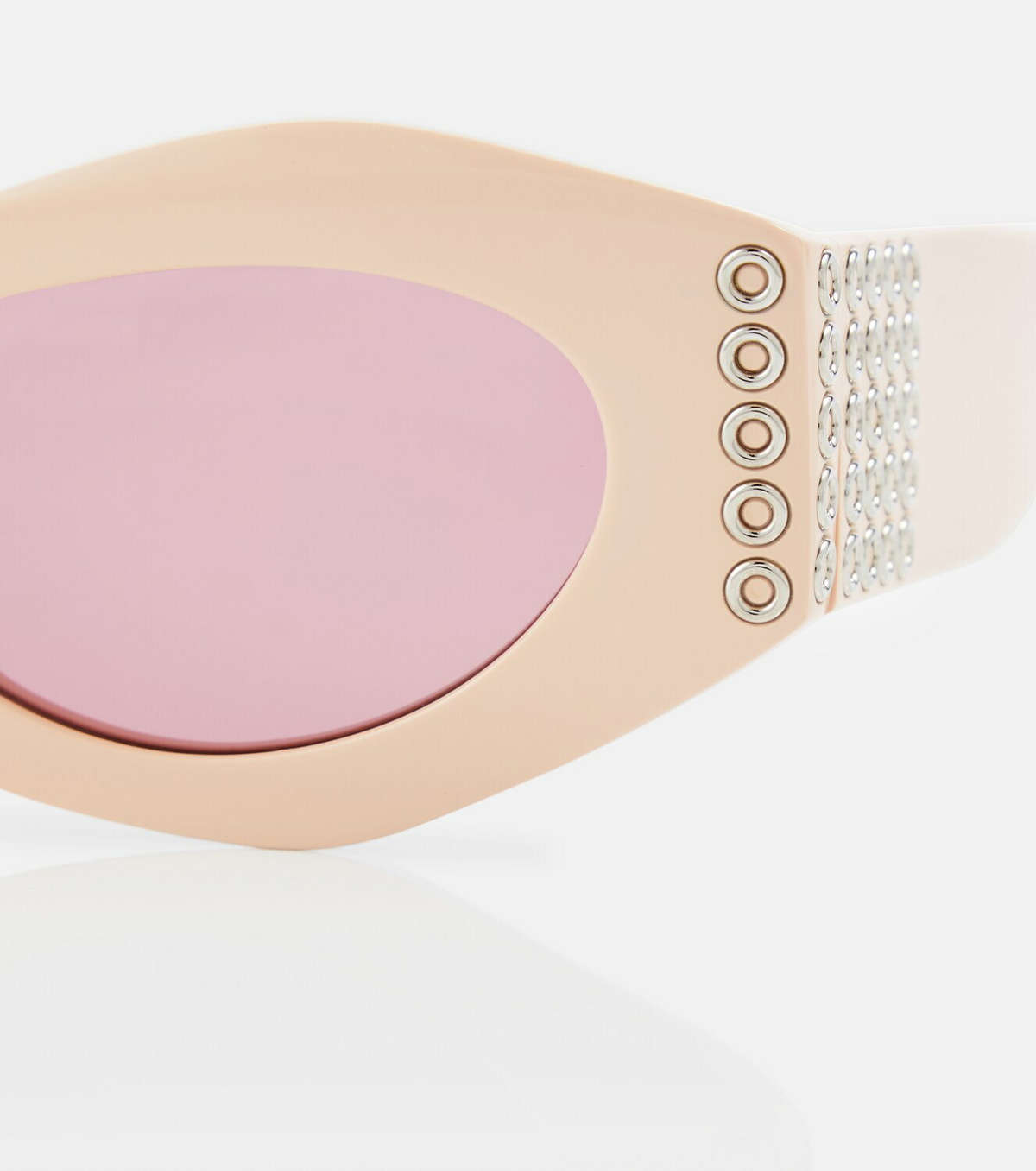 [ ALAIA ★CAT EYE ] Logo oval sunglasses★国内直営店買付け Alaïa Oval sunglasses ALAÏA