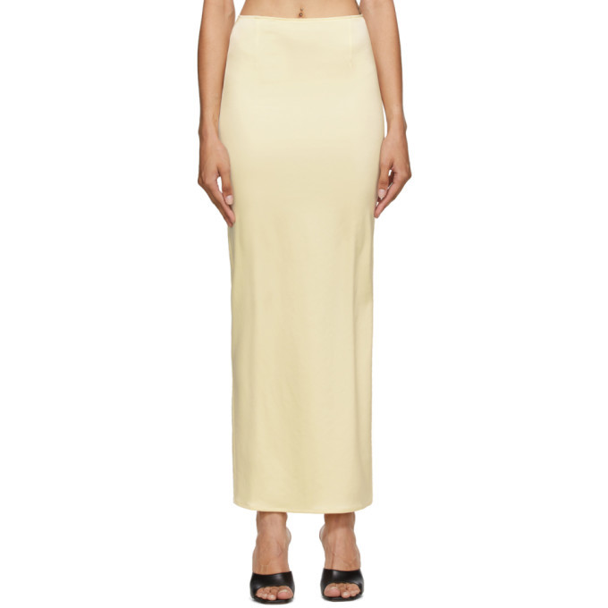 Photo: Georgia Alice Yellow Satin Skirt