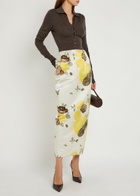 Bernadette Damian Floral-print Midi Skirt Multicoloured 1