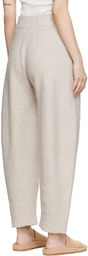 Lauren Manoogian Off-White Pima Cotton Lounge Pants