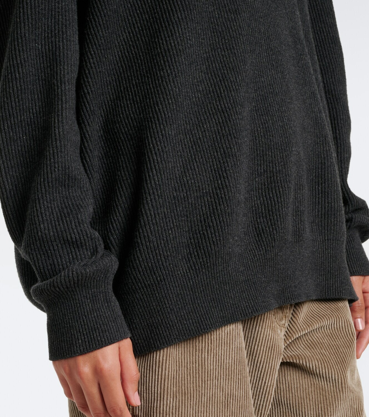 The Row Phef cotton and cashmere sweater
