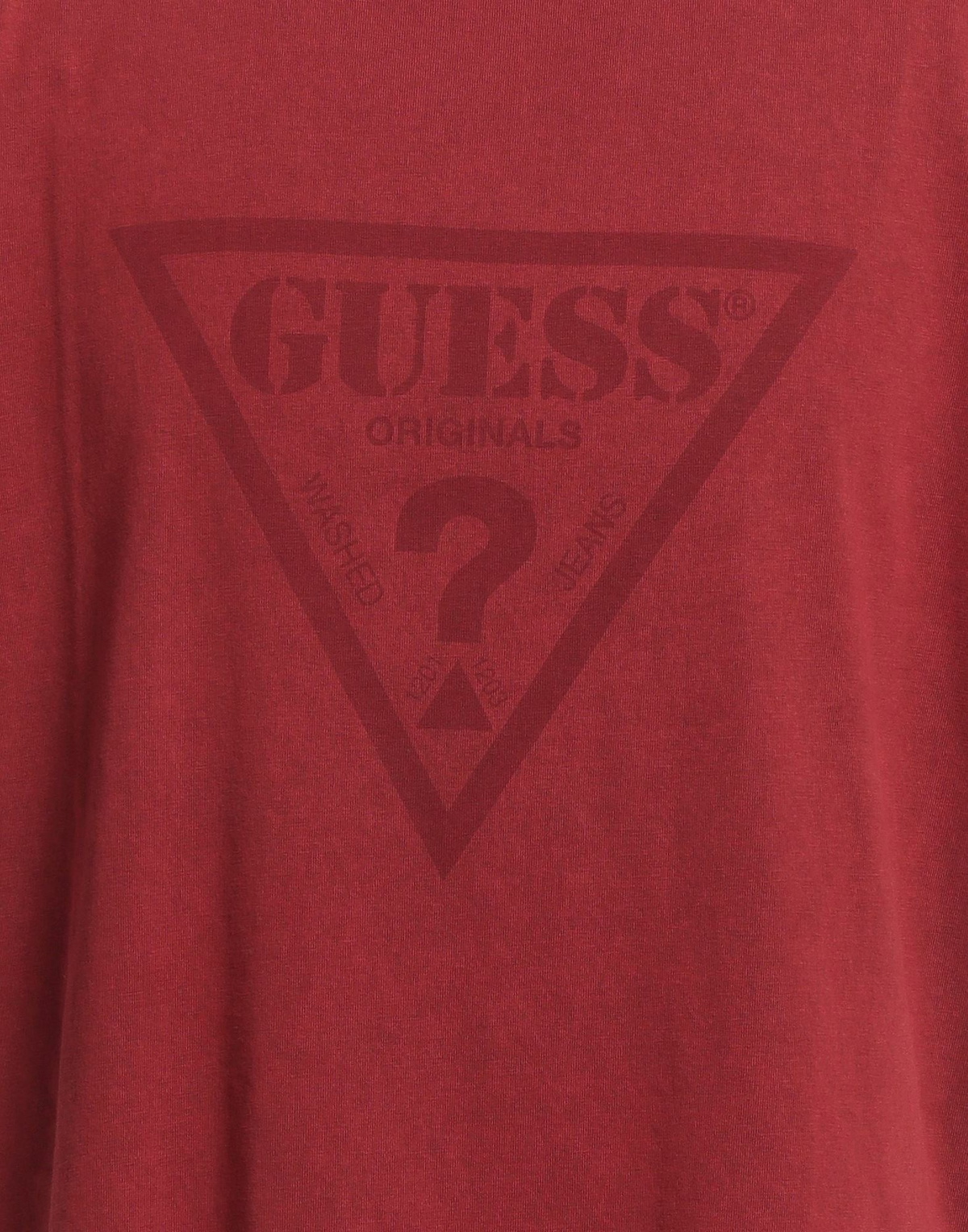 Guess Mens T-shirt Brick