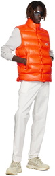 Moncler Orange Tibb Down Vest