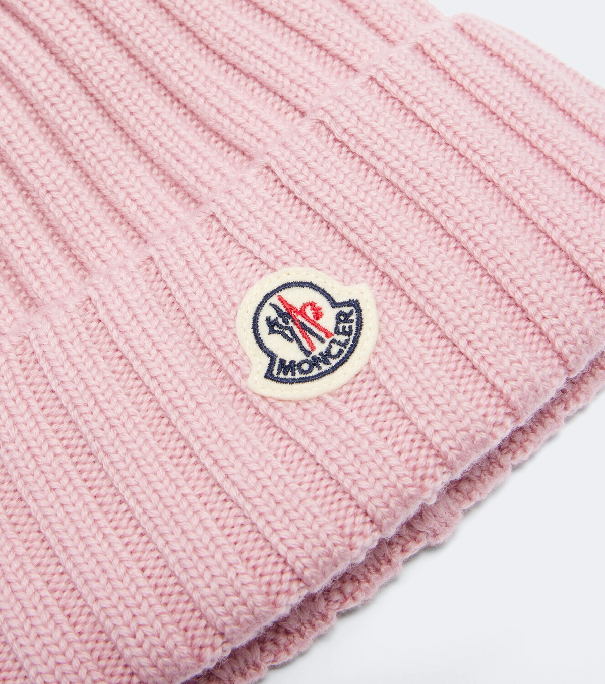 Moncler Ribbed-knit virgin wool beanie