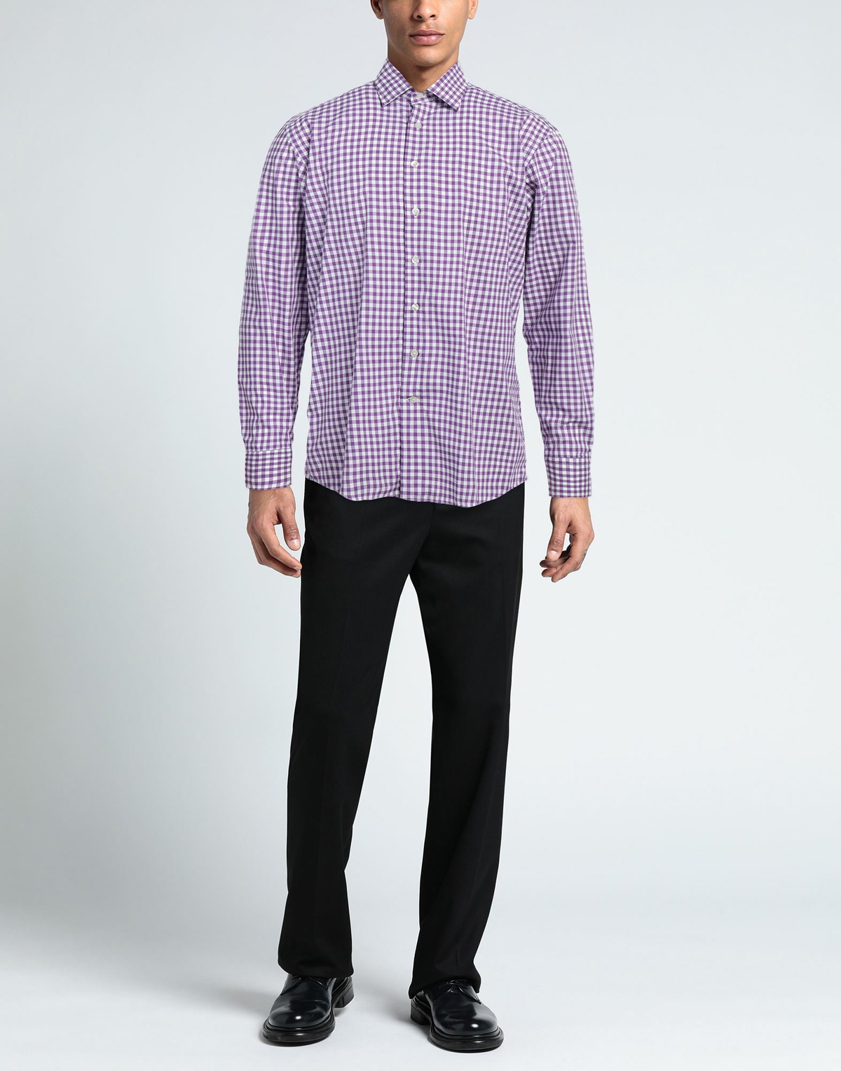 Etro Mens Shirt in Purple