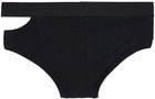 LGN Louis Gabriel Nouchi Black Cutout Briefs