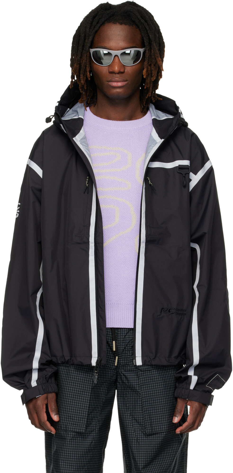 RCOS Black Sequoia Shell Jacket