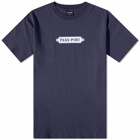 Pass~Port Men's Bloodhound T-Shirt in Navy