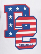DSQUARED2 - Usa Logo Printed Cotton Tank Top