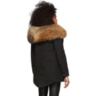 Mr and Mrs Italy Black London Parka
