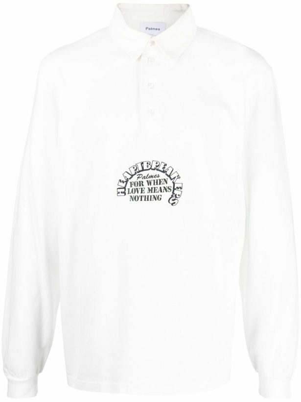 Photo: PALMES - Logo Organic Cotton Shirt