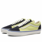 Vans LX Old Skool sneaker in Nineties Navy/Lime
