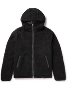 Rag & Bone - Shell-Panelled Sherpa Hooded Jacket - Black