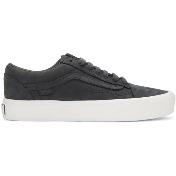 Photo: Vans Navy Nubuck Old Skool Lite LX Sneakers