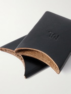RRL - Logo-Debossed Leather Cardholder