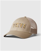 Yeti Camo Logo Badge Low Pro Trucker Hat Beige - Mens - Caps