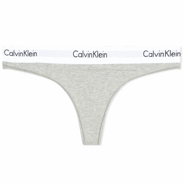 Photo: Calvin Klein Women's Thong in Grey