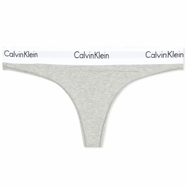 Photo: Calvin Klein Women's Thong in Grey