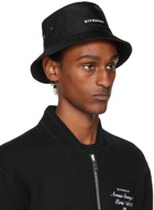 Givenchy Black Embroidered Bucket Hat