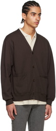 Lady White Co. Brown Cotton Cardigan