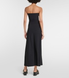 Dodo Bar Or Jennifer strapless maxi dress