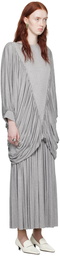 Nicklas Skovgaard Gray Dress#67 Maxi Dress