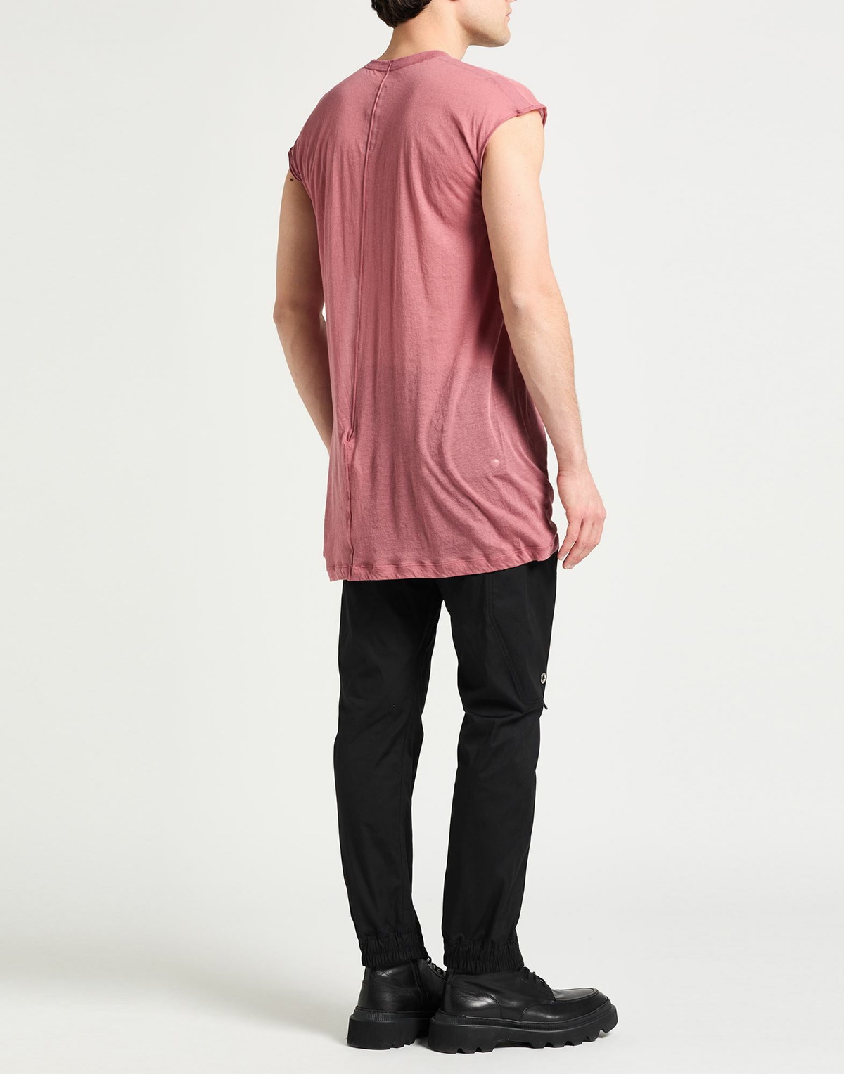 Rick Owens Mens T-shirt Antique rose