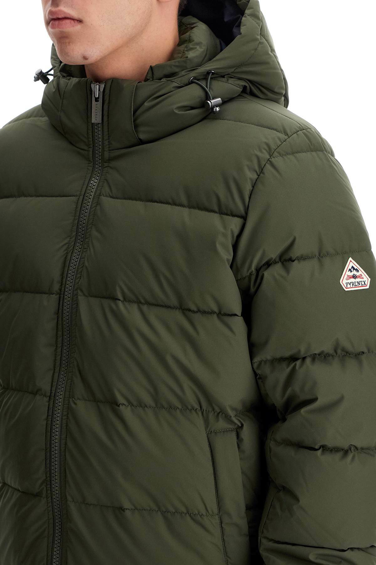 PYRENEX 'spoutnic down jacket with Khaki Pyrenex