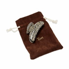 Tort Women's Toto Claw Clip in Cream Cheetah