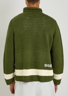 Bode Marsh Crotchet-cotton Shirt Green