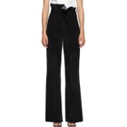 Situationist SSENSE Exclusive Black Corduroy Trousers