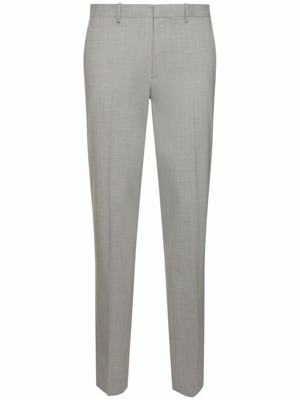 Photo: THEORY Straight Wool Blend Formal Pants