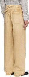 Carter Young Beige Big Ben Jeans