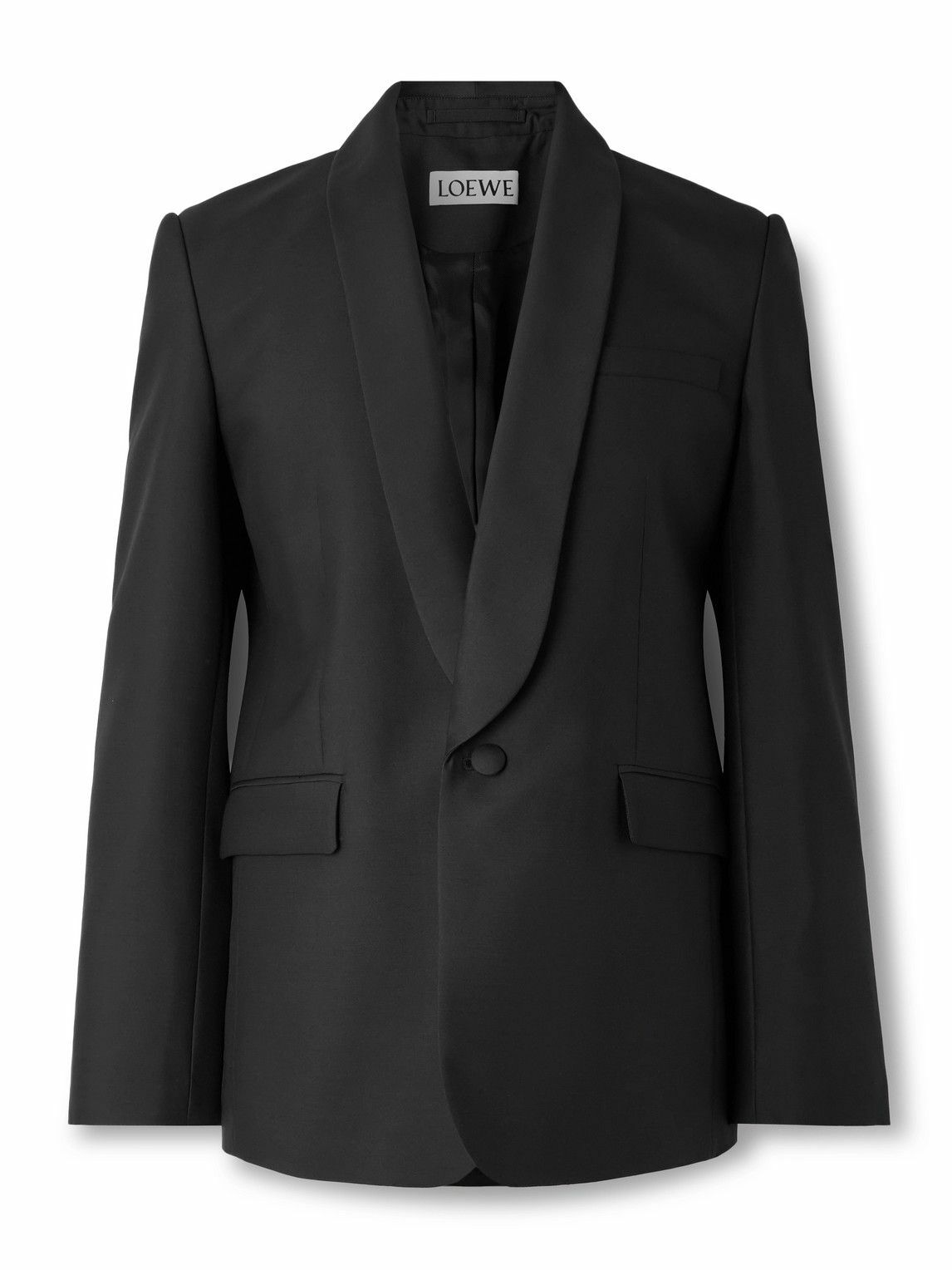 ジャケット LOEWE Midnight Blue Wool Blazer Wool blazer in blue - Loewe | Mytheresa