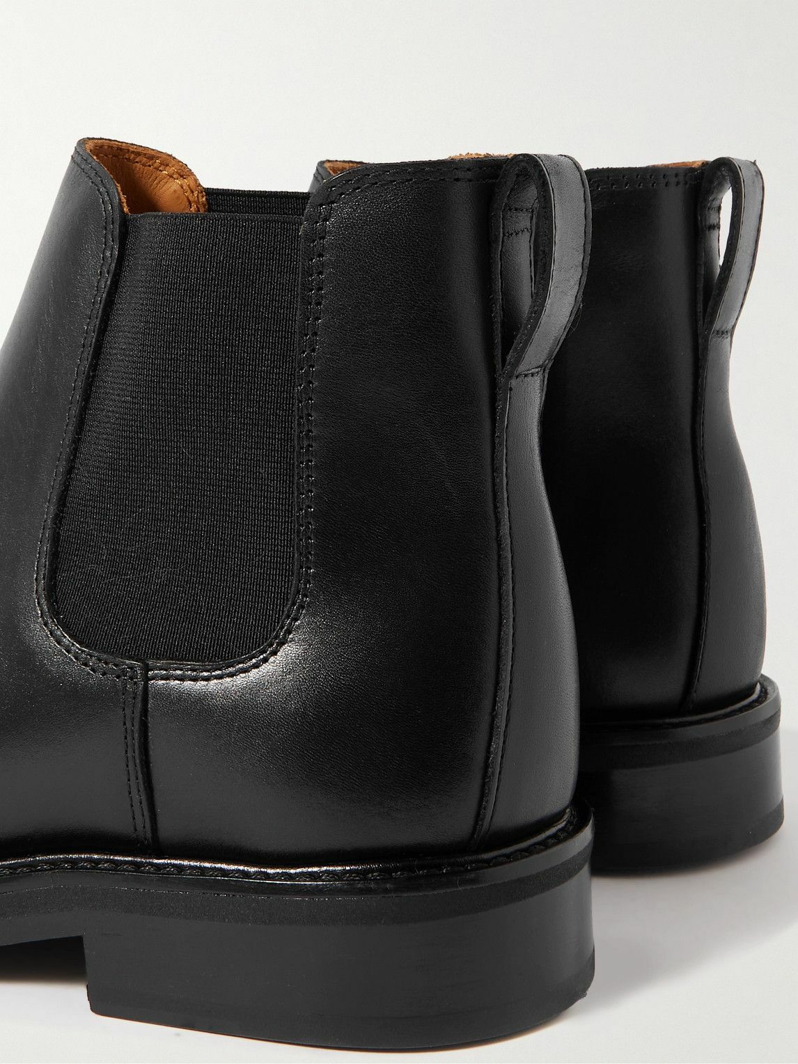 Mr P. - Olie Leather Chelsea Boots - Black