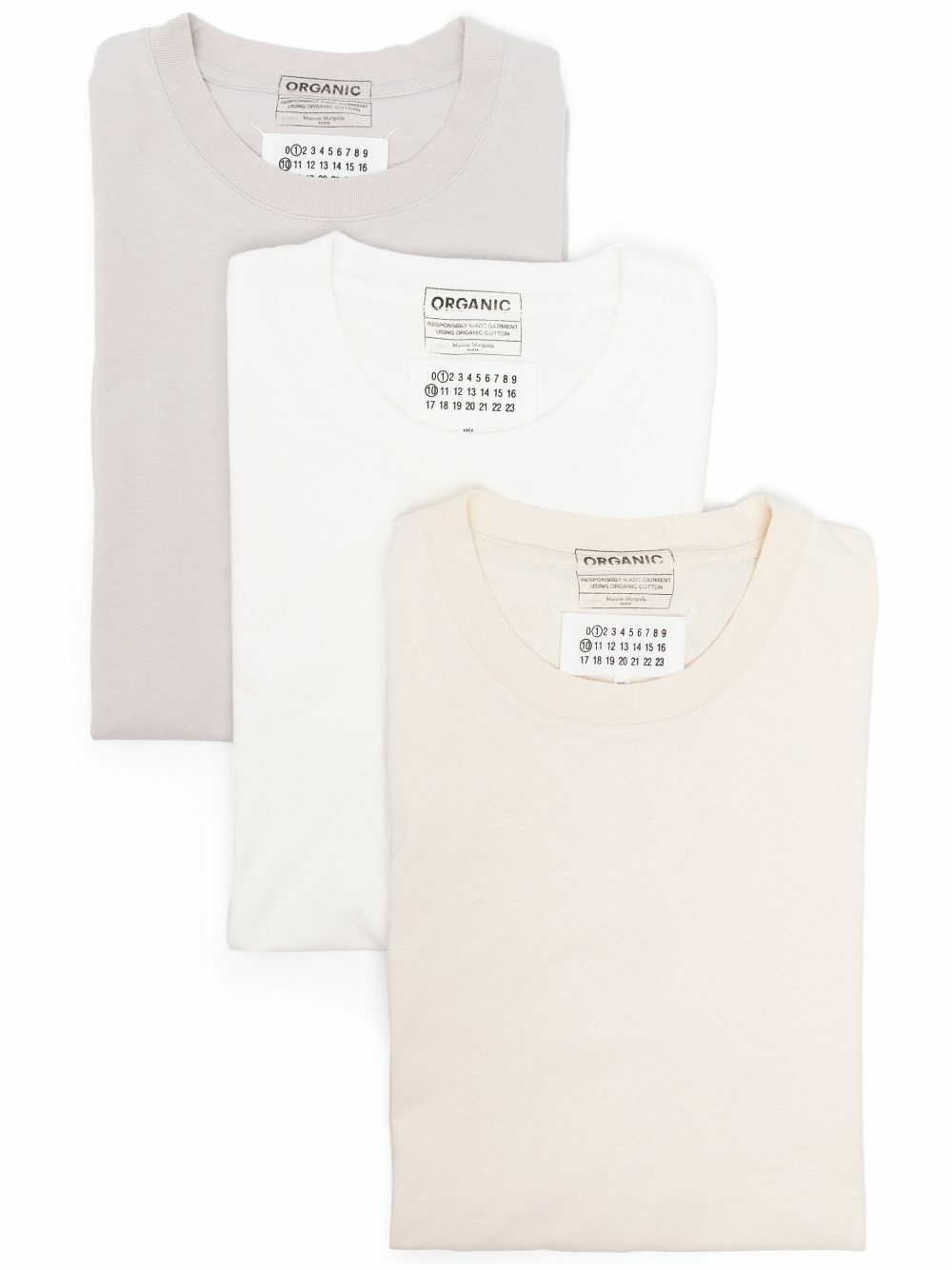 Photo: MAISON MARGIELA - Pack Of 3 Cotton T-shirts